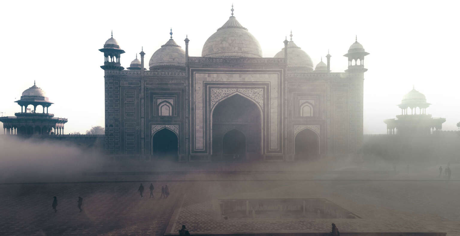 Taj Mahal Footer picture