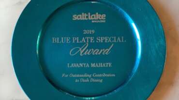 2019+Blue+Plate+Special+Award+for+Lavanya+Mahate,+owner+of+Saffron+Valley+restaurants