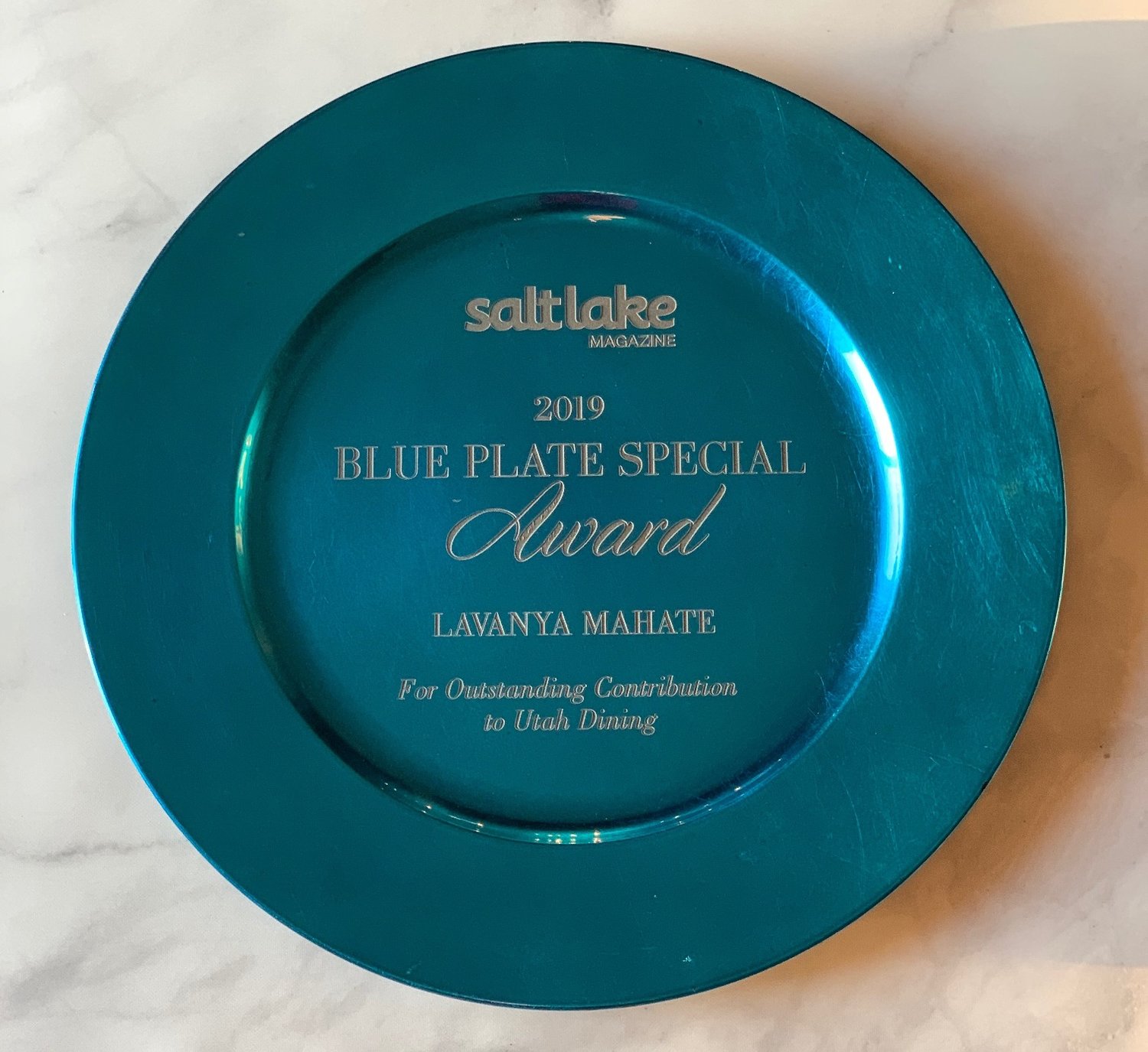 2019+Blue+Plate+Special+Award+for+Lavanya+Mahate,+owner+of+Saffron+Valley+restaurants